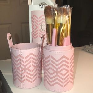 10 piece makeup brush set